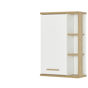 calmo2go Bad-Wandschrank North - holzfarben - Materialmix - 50,5 cm - 74,5 cm - cm 20,5 | Möbel Kraft