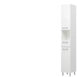calmo2go Hochschrank  Wanda ¦ weiß ¦ Maße (cm): B: 30 H: 196 T: 33.0