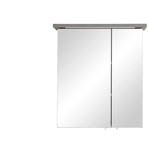 calmo2go Spiegelschrank Alba - grau - Materialmix - 60 cm - 70 cm - cm 20,0 | Möbel Kraft