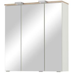 calmo2go Spiegelschrank  Arianasee ¦ weiß ¦ Maße (cm): B: 65 H: 70 T: 20.0