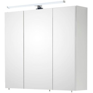 calmo2go Spiegelschrank  Baalensee ¦ weiß ¦ Maße (cm): B: 75 H: 70 T: 20.0