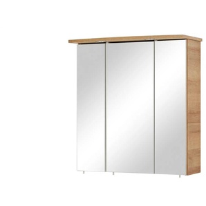 calmo2go Spiegelschrank - holzfarben - Materialmix - 65 cm - 72 cm - cm 20,0 | Möbel Kraft