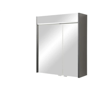 calmo2go Spiegelschrank Valetto - grau - Materialmix - 60 cm - 70 cm - cm 20,0 | Möbel Kraft