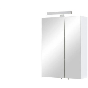 calmo2go Spiegelschrank Wanda - weiß - Materialmix - 50 cm - 70 cm - cm 20,0 | Möbel Kraft