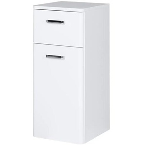 calmo2go Unterschrank Pina - weiß - Materialmix - 30 cm - 72 cm - cm 33,0 | Möbel Kraft