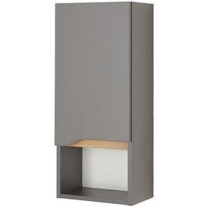calmo2go Wandschrank  Averner See ¦ grau ¦ Maße (cm): B: 30 H: 70 T: 20.0