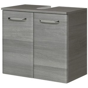 calmo2go Waschbeckenunterschrank  Alba ¦ grau ¦ Maße (cm): B: 60 H: 53 T: 33.0
