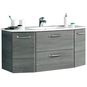 calmo2go Waschbeckenunterschrank  Alba ¦ grau ¦ Maße (cm): B: 111 H: 51,5 T: 48.0