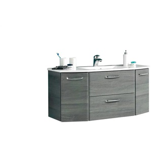 calmo2go Waschbeckenunterschrank Alba - grau - Materialmix - 111 cm - 51,5 cm - cm 48,0 | Möbel Kraft