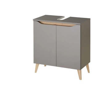 calmo2go Waschbeckenunterschrank - grau - Materialmix - 60 cm - 53 cm - cm 33,0 | Möbel Kraft