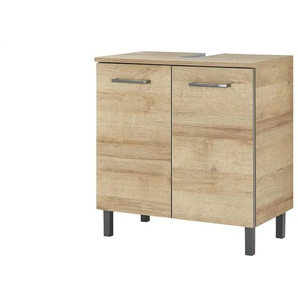 calmo2go Waschbeckenunterschrank - holzfarben - Materialmix - 60 cm - 62 cm - cm 33,0 | Möbel Kraft