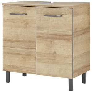 calmo2go Waschbeckenunterschrank  Riedsee ¦ holzfarben ¦ Maße (cm): B: 60 H: 62 T: 33.0