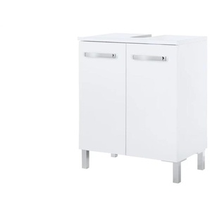calmo2go Waschbeckenunterschrank  Wanda ¦ weiß ¦ Maße (cm): B: 50 H: 62 T: 33.0