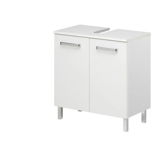 calmo2go Waschbeckenunterschrank Wanda - weiß - Materialmix - 60 cm - 62 cm - cm 33,0 | Möbel Kraft