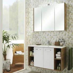 calmo2go Waschtischkombination - weiß - Materialmix - 101 cm - 54,6 cm - cm 46,0 | Möbel Kraft