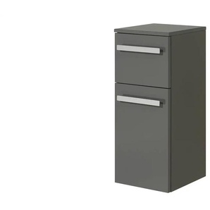 calmoquick Bad Hängeschrank  Verler See ¦ grau ¦ Maße (cm): B: 30 H: 73 T: 33.0