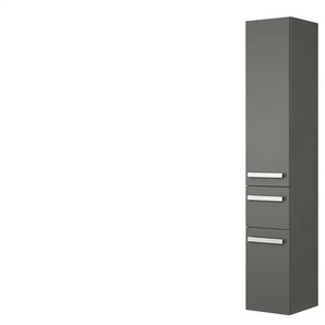 calmoquick Bad Hochschrank - grau - Materialmix - 30 cm - 168 cm - cm 33,0 | Möbel Kraft