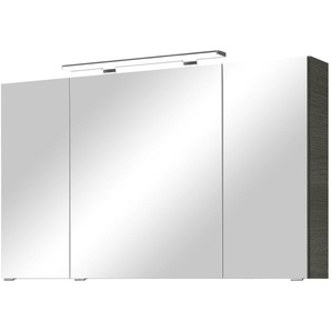 calmoquick Spiegelschrank - grau - Materialmix - 120 cm - 70,3 cm - 17 cm | Möbel Kraft