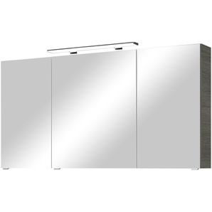 calmoquick Spiegelschrank - grau - Materialmix - 140 cm - 70,3 cm - 17 cm | Möbel Kraft