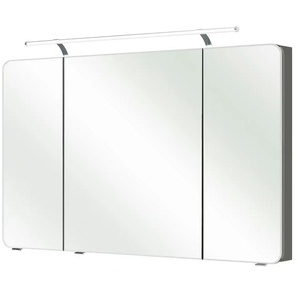 calmoquick Spiegelschrank  Verler See ¦ grau ¦ Maße (cm): B: 120 H: 72 T: 17.0