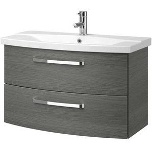 calmoquick Waschtischkombination - grau - Materialmix - 84 cm - 53,7 cm - cm 46,0 | Möbel Kraft