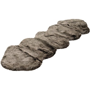 calo-deluxe Hochflor-Läufer Emica-1000, fellförmig, Höhe: 52 mm, Kunstfell