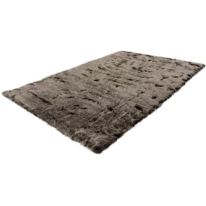 calo-deluxe Hochflor-Teppich Emica-1000, rechteckig, Höhe: 52 mm, Kunstfell, Wohnzimmer