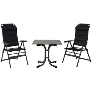 Siena Garden Camping-Set  3-teilig  PREMIUM ¦ grau