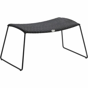 Cane-line Breeze Gartenhocker - Polyrattan schwarz 5369LS