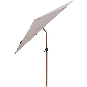 Cane-Line Sunshade tilt Sonnenschirm Aluminium Holzoptik Ø300 cm