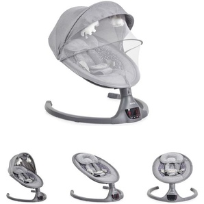 Cangaroo Babywippe iSwing, Musikfunktion, Timer, Fernbedienung, Aluminiumrahmen