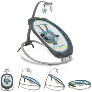 Cangaroo Babywippe Remy Schwingfunktion, Sitzhöhe verstellbar, Vibration, Musik