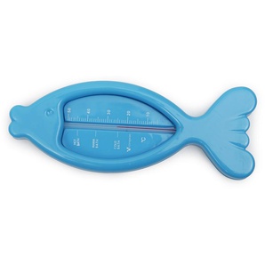 Cangaroo Wasserthermometer Fisch blau, Badethermometer für ein sicheres Baden