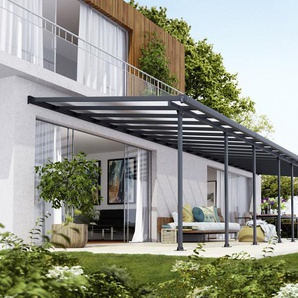 Canopia Terrassendach 1092 x 300 cm grau GLO784102146