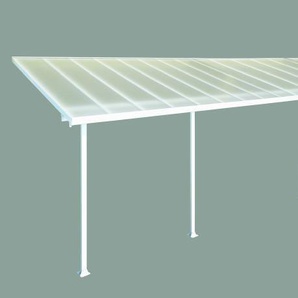 Canopia Terrassendach 1275 x 300 cm weiß GLO784102138