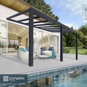 Canopia Terrassenüberdachung Stockholm 587,5 x 330,5 cm anthrazit GLO784104788