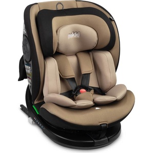 CARETERO Autositz Kinder Autokindersitz Mokki, ISOFIX, 40-150cm, Beige 56017