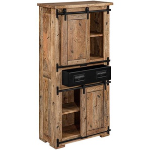 Carla&Marge Dickenson Badschrank III Mangoholz/Eisen