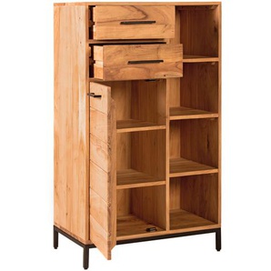 Carla&Marge Urban Spa Akazie Badschrank II Akazienholz/Eisen