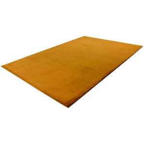 Carpet City Hochflor-Teppich TOPIA 400, rechteckig, Höhe: 21 mm, Kunstfell-Teppich mit Kaninchenfell-Optik, Haptik, Schlafzimmer