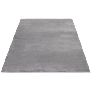 Carpet City Hochflor-Teppich TOPIA 400, rechteckig, Höhe: 21 mm, Kunstfell-Teppich mit Kaninchenfell-Optik, Haptik, Schlafzimmer