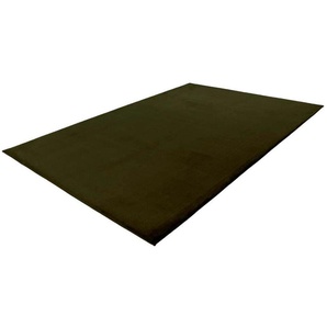 Carpet City Hochflor-Teppich TOPIA 400, rechteckig, Höhe: 21 mm, Kunstfell-Teppich mit Kaninchenfell-Optik, Haptik, Schlafzimmer