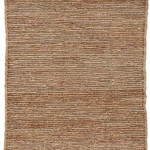 carpetfine Läufer Nala Juteteppich Naturfaser, rechteckig, Höhe: 9 mm, wendbar, aus 100% Jute, in vielen Größen und Formen, quadratisch, rund