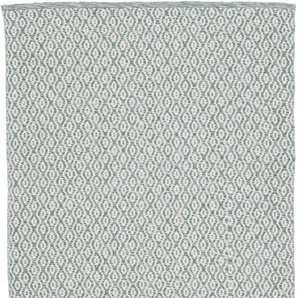 Teppich CARPETFINE Frida 202 Teppiche Gr. B/L: 160 cm x 230 cm, 7 mm, 1 St., grün Esszimmerteppiche Wendeteppich, 100% recyceltem Material (PET), Flachgewebe, Sisal Optik