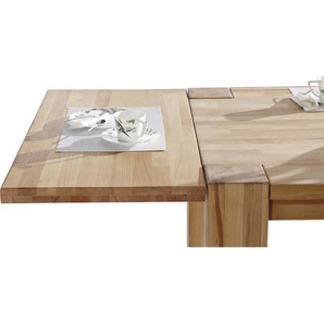 Carryhome Ansteckplatte , Kernbuche , Holz , Kernbuche , massiv , 50x4 cm , Esszimmer, Tische, Ansteckplatten