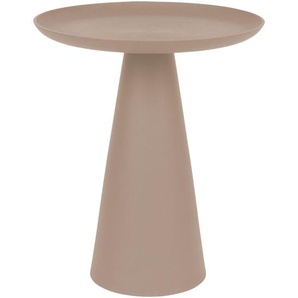 Carryhome Beistelltisch, Rosa, Metall, rund, konisch, 34.5x41.5 cm, Wohnzimmer, Wohnzimmertische, Beistelltische, Beistelltische Metall