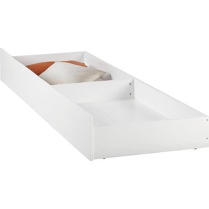 Carryhome Bettkasten , Weiß , Kunststoff , 199x23x64 cm , Schlafzimmer, Betten, Bettkasten
