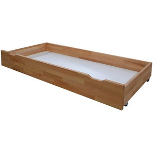 Carryhome Bettkasten , Buche , Holz , Buche , massiv , 152x16x63 cm , Schlafzimmer, Betten, Bettkasten
