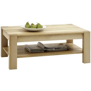 Carryhome Couchtisch, Kernbuche, Holz, Kernbuche, massiv, rechteckig, eckig, 65x46 cm, Wohnzimmer, Wohnzimmertische, Couchtische