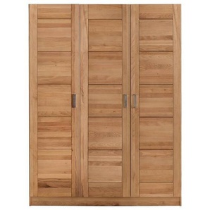 Carryhome Drehtürenschrank , Kernbuche , Holz , Kernbuche , furniert, massiv, teilmassiv , 4 Fächer , 152x205x60 cm , in verschiedenen Größen erhältlich , Schlafzimmer, Kleiderschränke, Drehtürenschränke